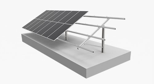 GS-Ground Mounting System (Single Column Piling)